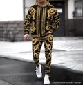 Versace Baroque Gold Tracksuit - (W-4)