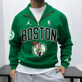 Boston Celtics Classic Green Sweatshirt-(S4)