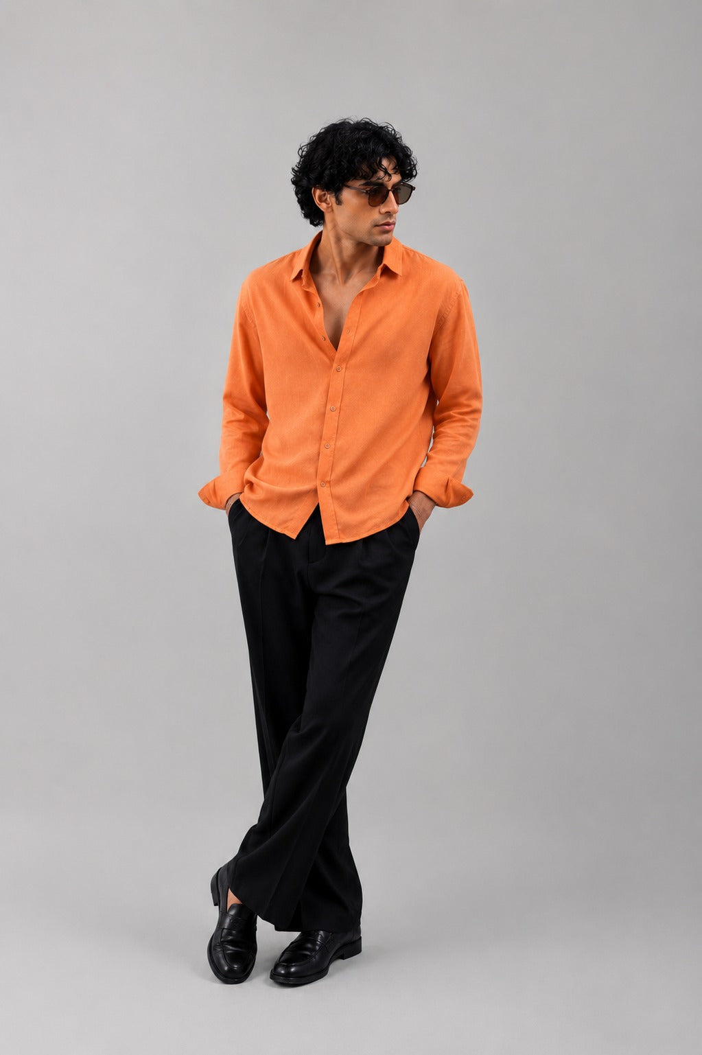 BS-ORG-001 | Essential Shirt – Orange
