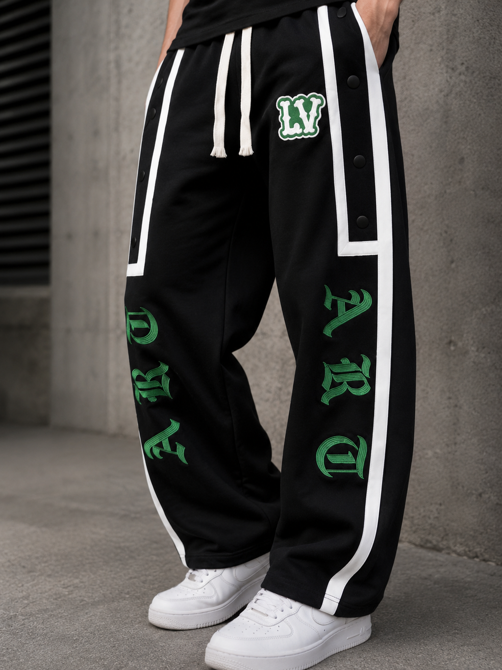 BT-004 |  AARA Signature Black Track Pants