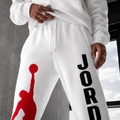 BT - 010  | AARA Signature White Graphic Jogger