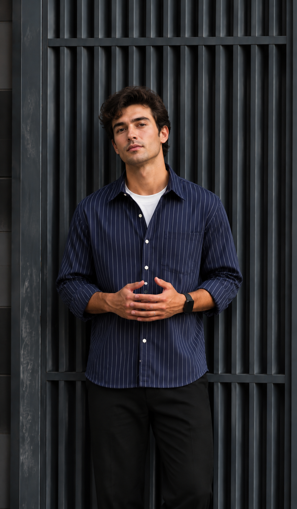 BS-004|  Noir Line Signature Shirt