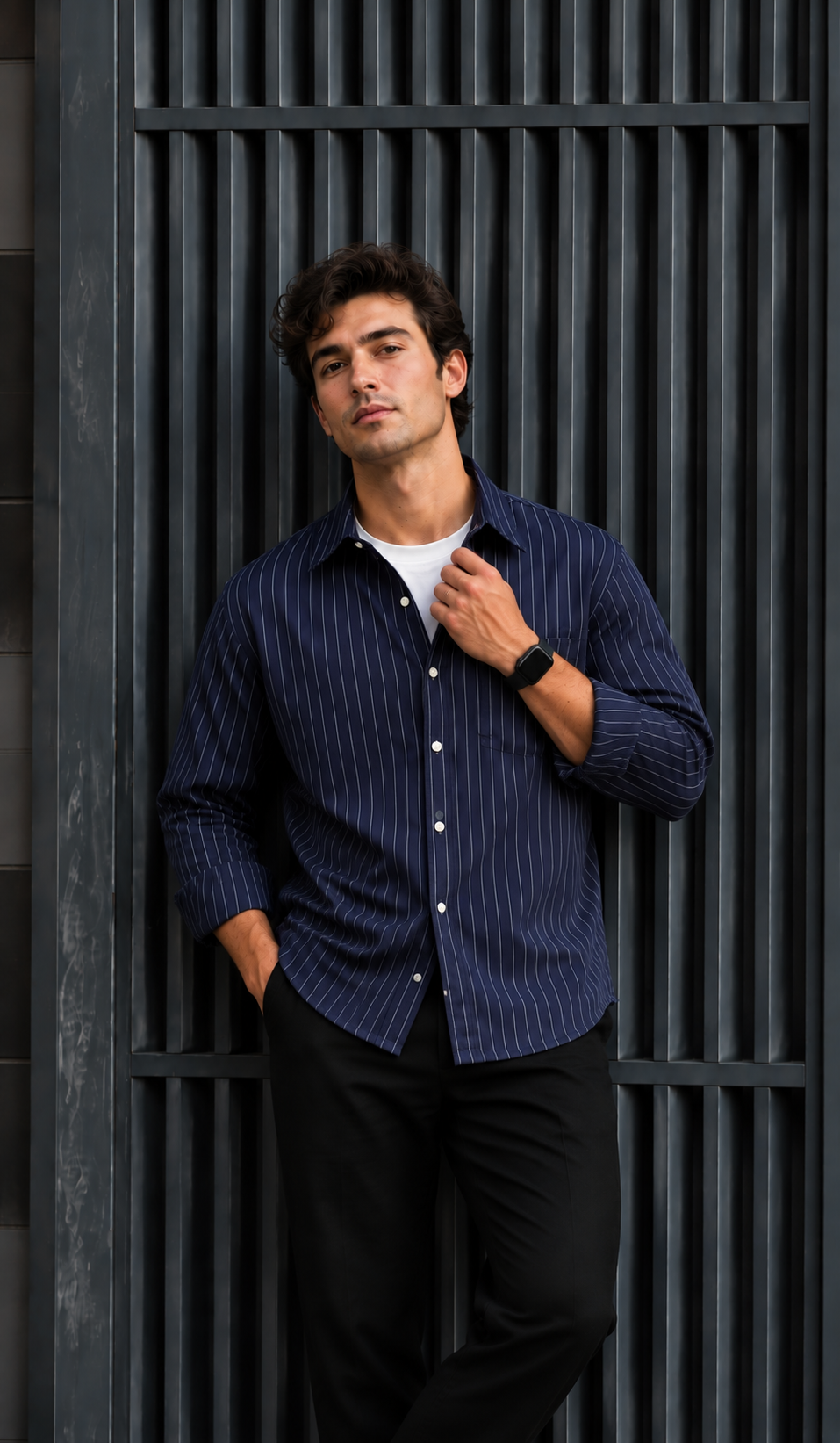 BS-004|  Noir Line Signature Shirt