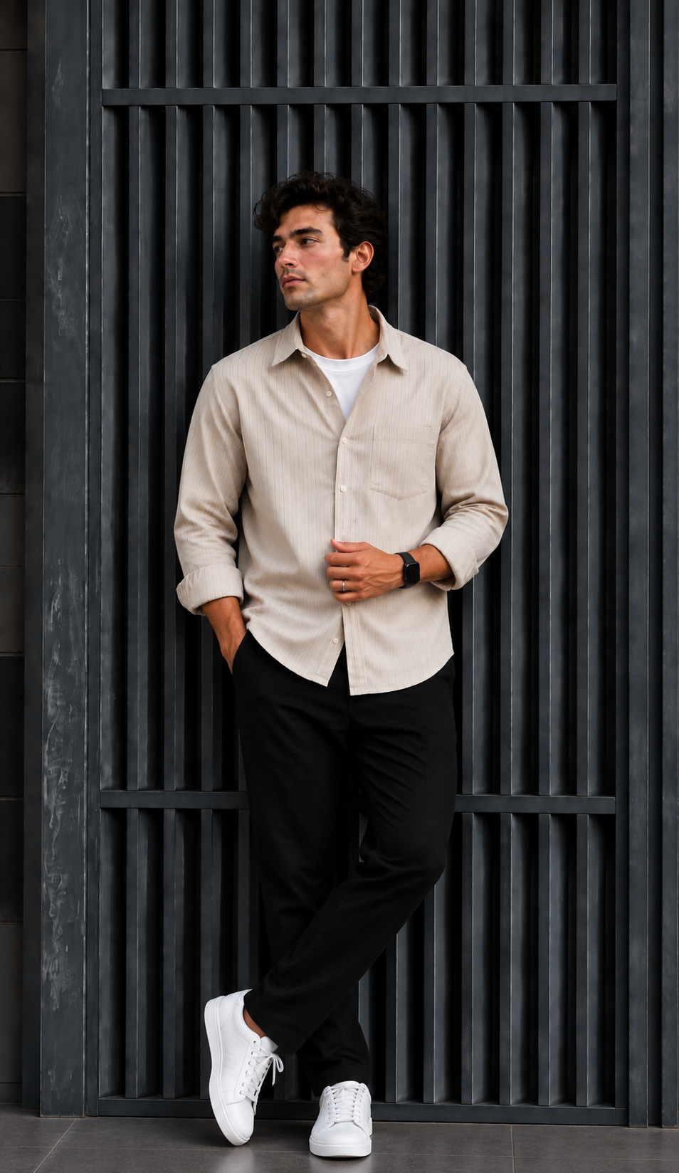 BS-004|  Noir Line Signature Shirt
