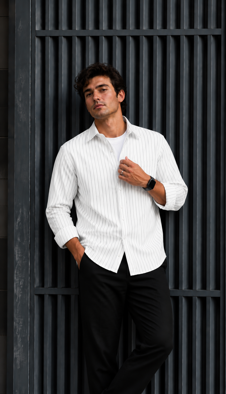 BS-004|  Noir Line Signature Shirt