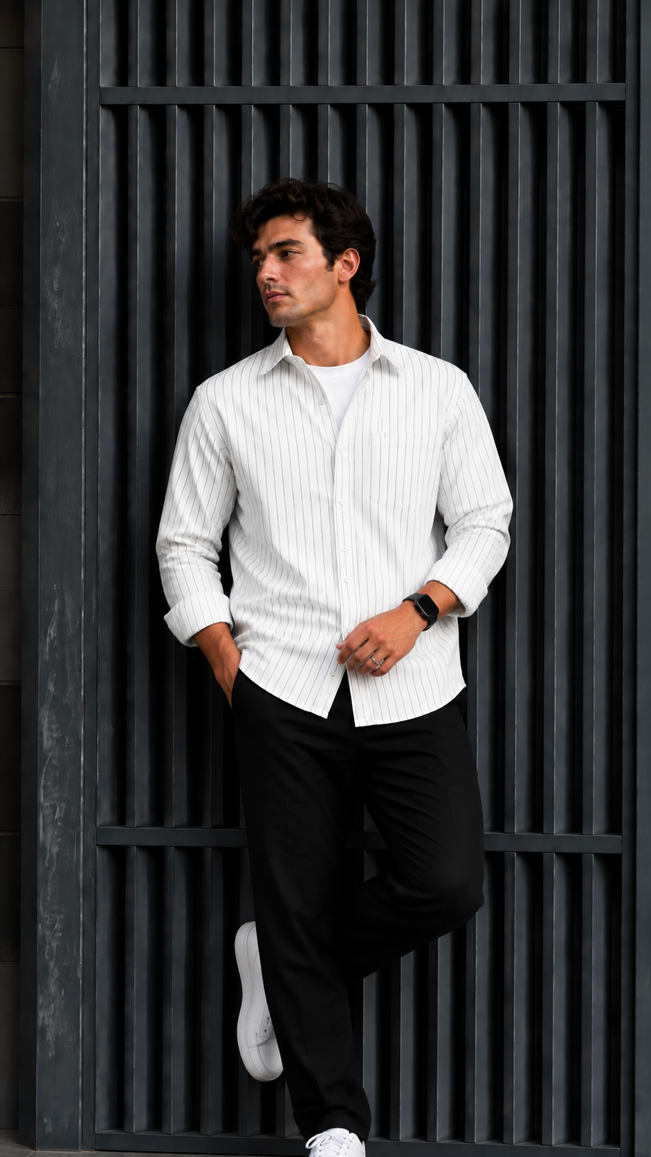 BS-004|  Noir Line Signature Shirt