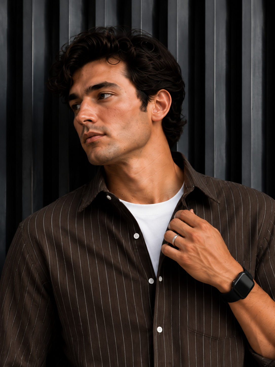 BS-004|  Noir Line Signature Shirt