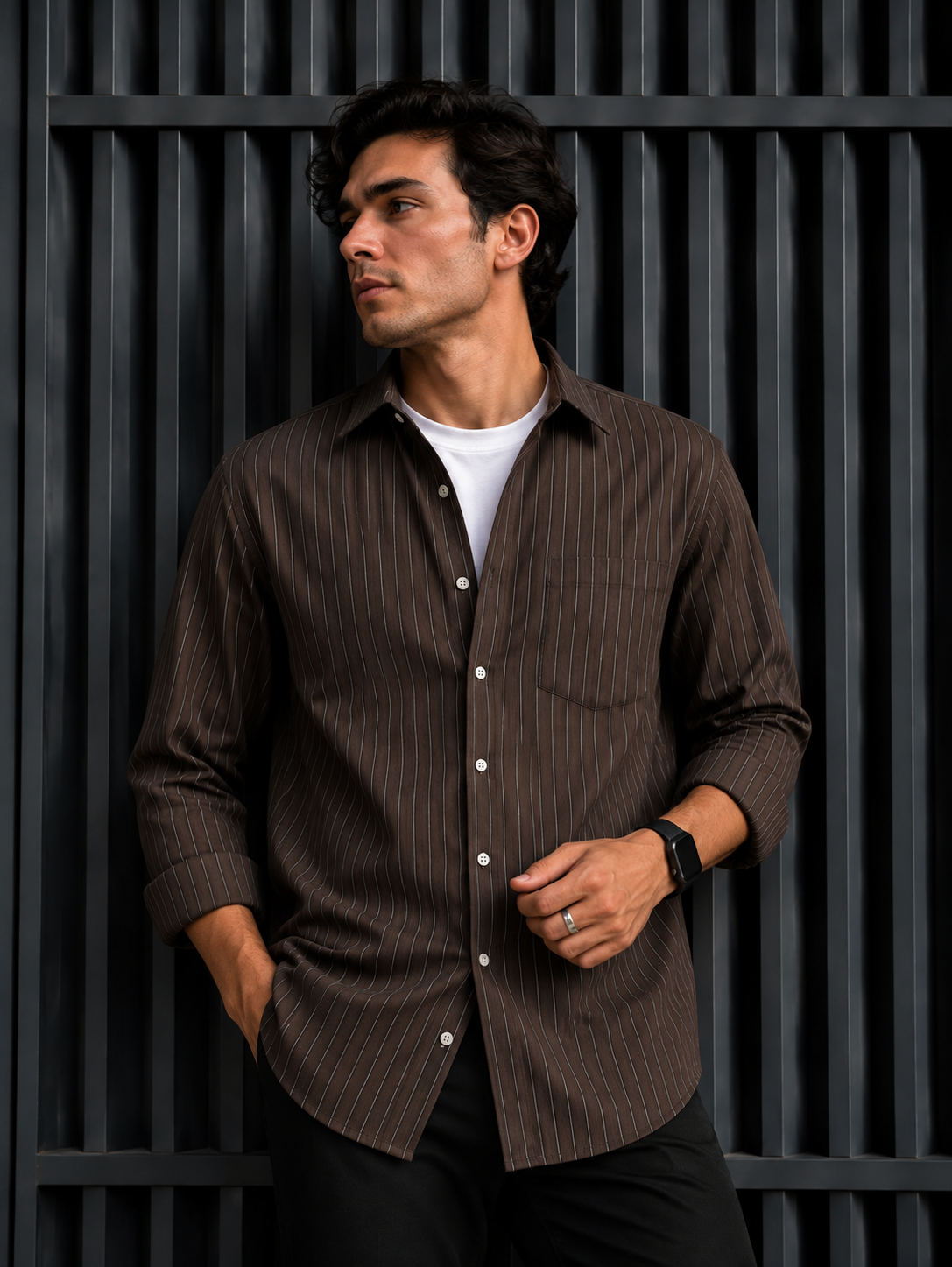 BS-004|  Noir Line Signature Shirt