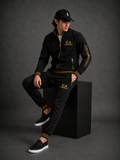 Men’s Premium Two-Piece Tracksuit Set – Zip Jacket & Jogger Pants- (W-18)