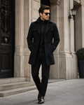 C-1 Men’s Premium Wool Blend Winter Coat –  Classic Style
