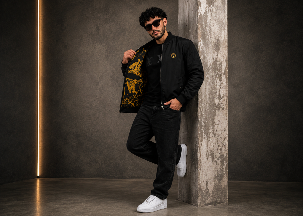 (CJ-33)  Premium Men's   Bomber Jacket