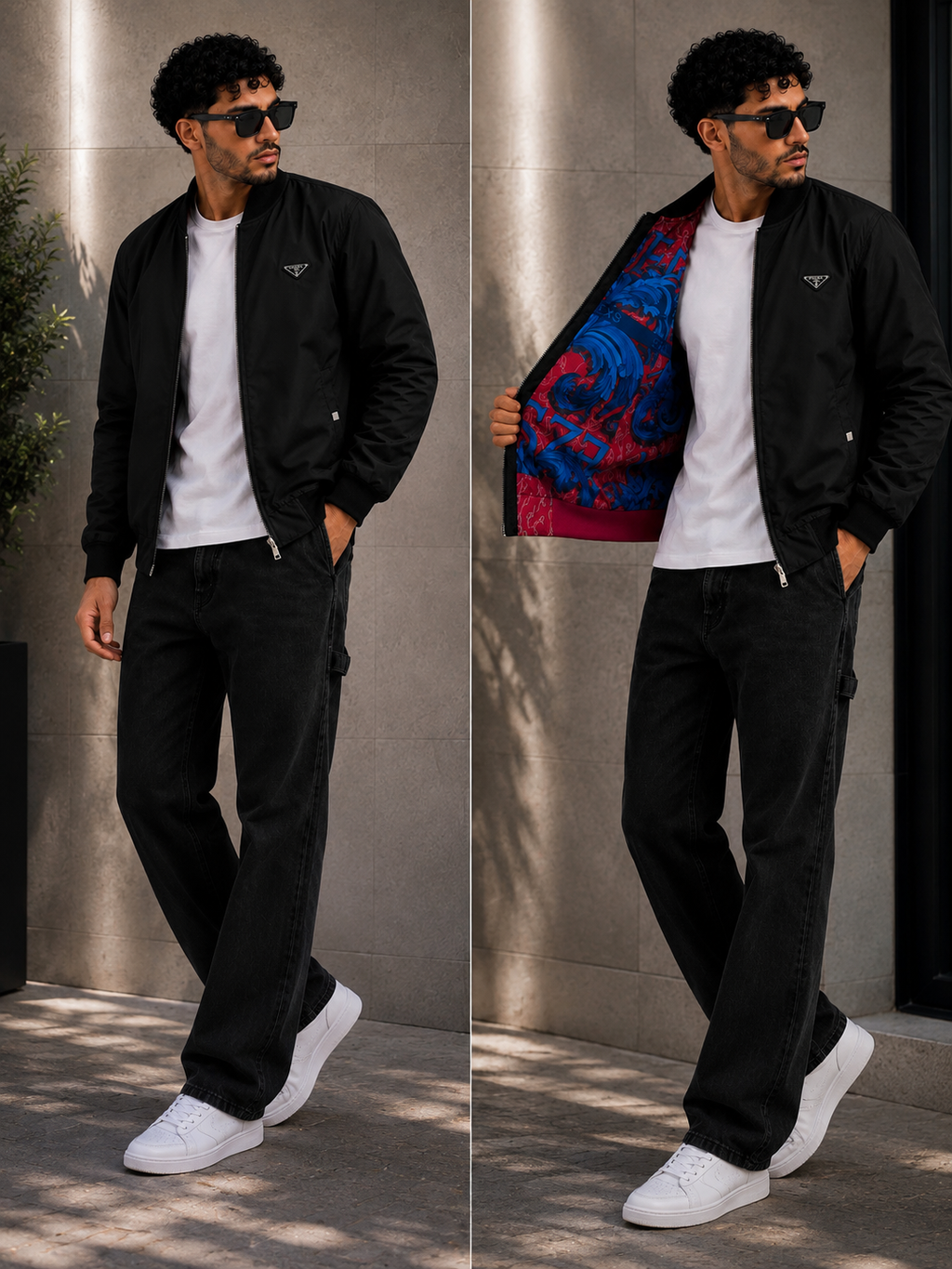 (CJ-36) Urban  Men’s Urban Streetwear Chicago Bulls Varsity Bomber Jacket