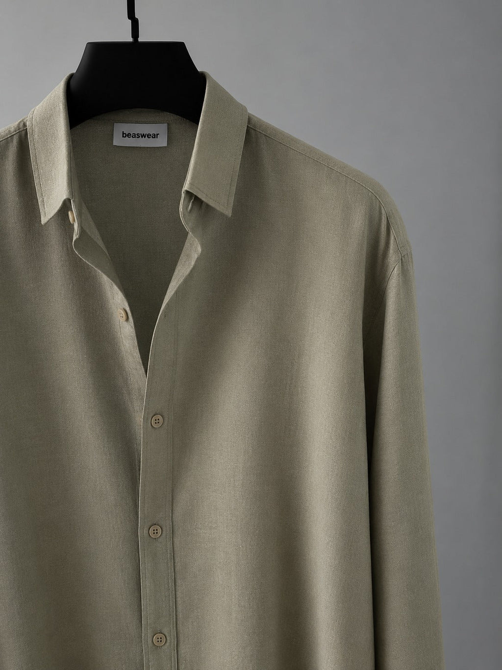 BS-SGR-001 | Essential Shirt – Sage Green