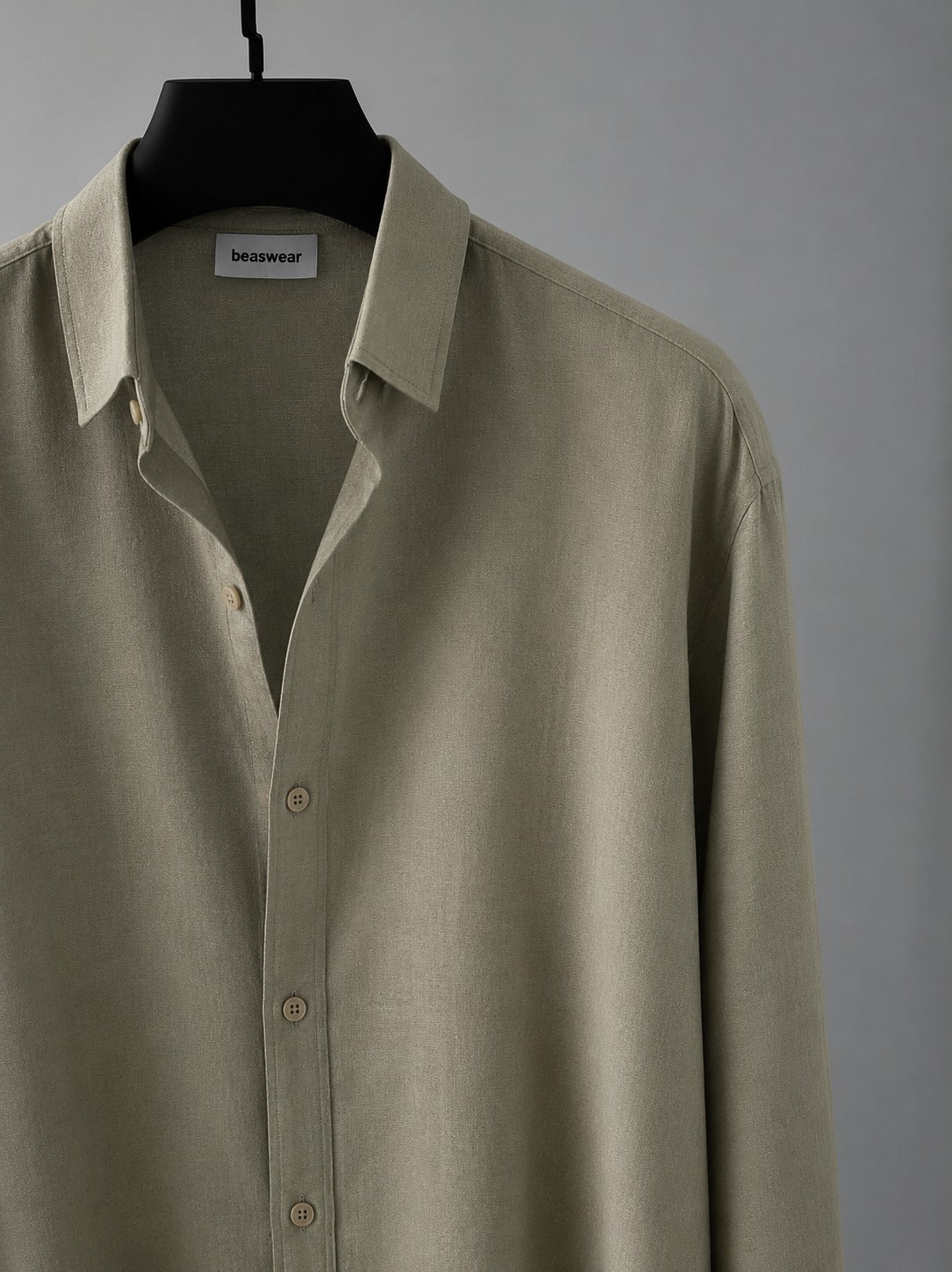BS-SGR-001 | Essential Shirt – Sage Green
