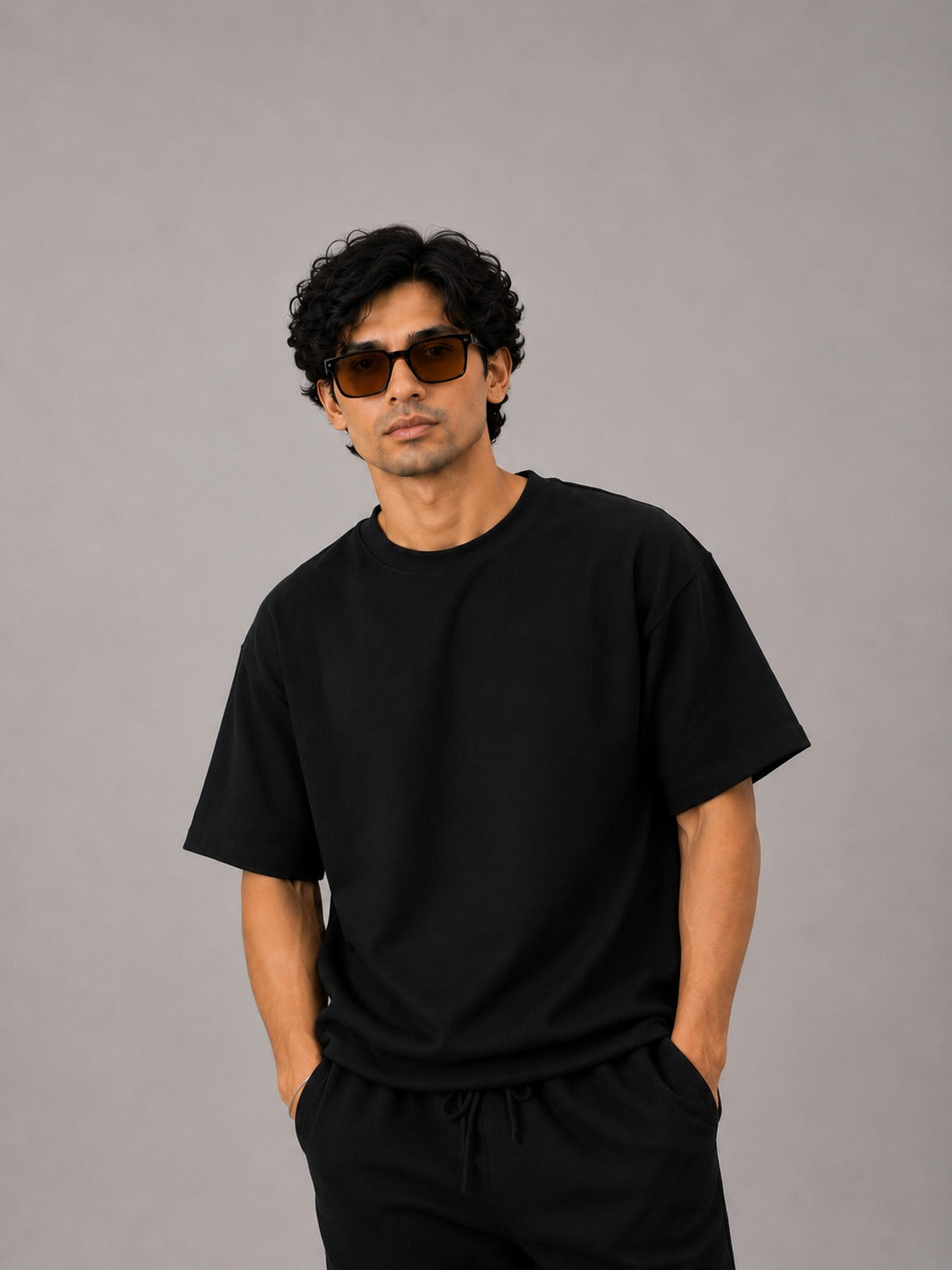 LI-119 | Black Signature Co-ord Set
