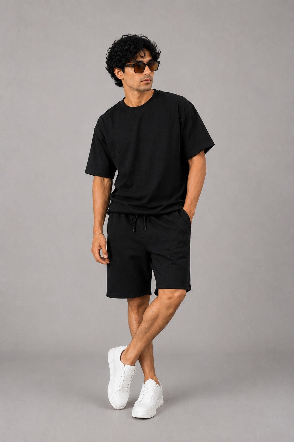 LI-119 | Black Signature Co-ord Set