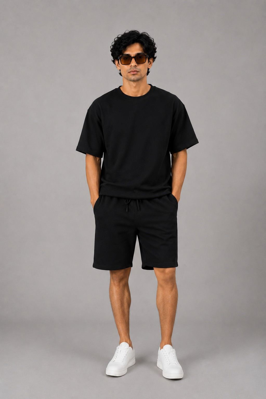 LI-119 | Black Signature Co-ord Set