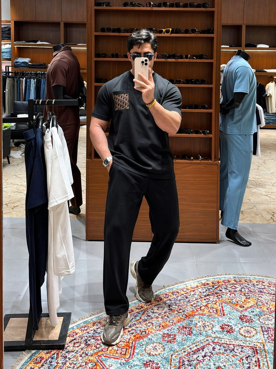 (Li-84)  MENS ATHLETIC TRACKSUIT- SLIM FIT ACTIVEWEAR SET