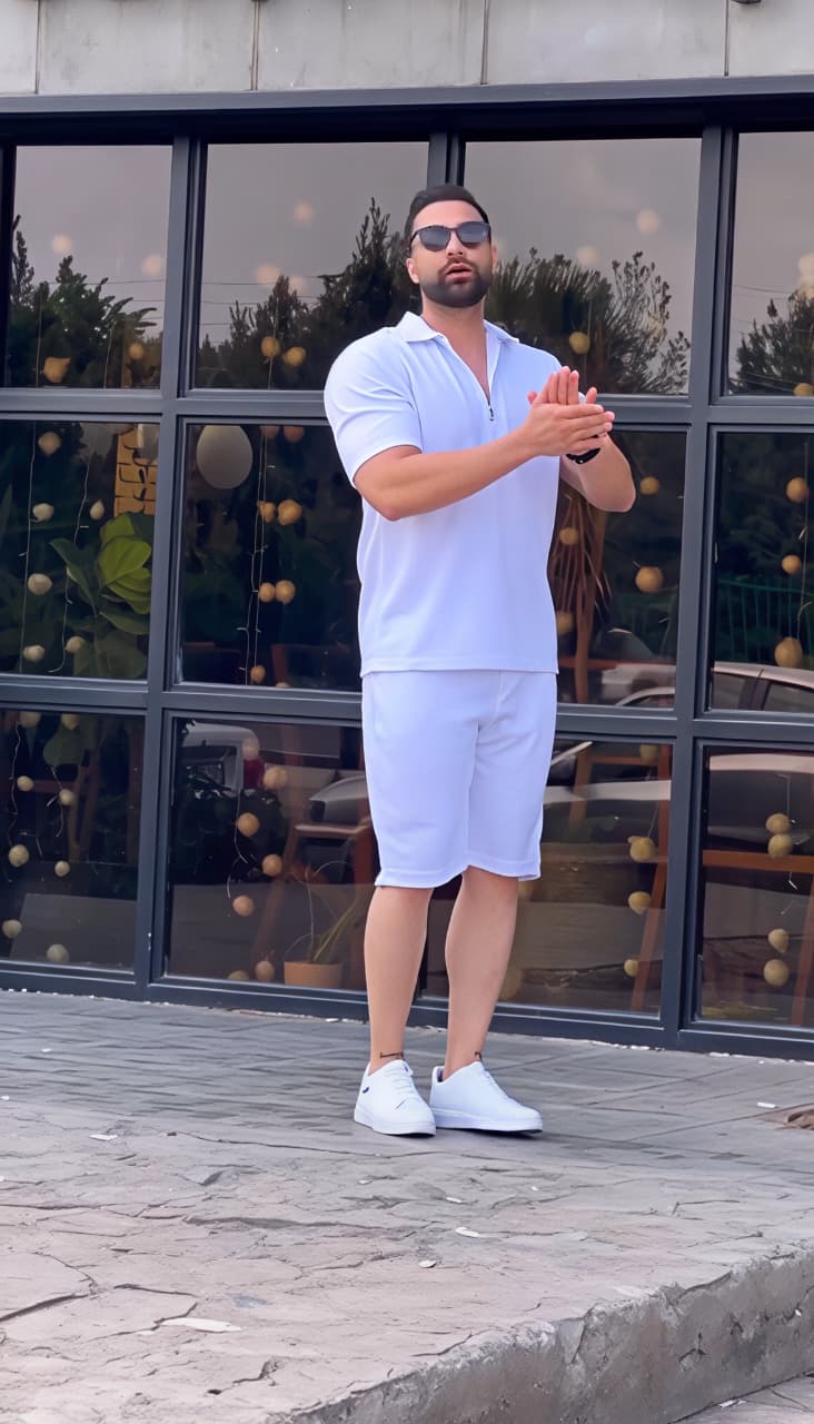 Q-49 Tshirt & Shorts Set