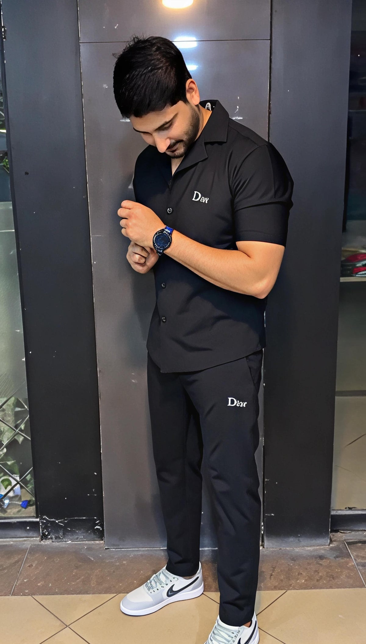 Q-01 Button-Down Chill Set – Classic Vibe