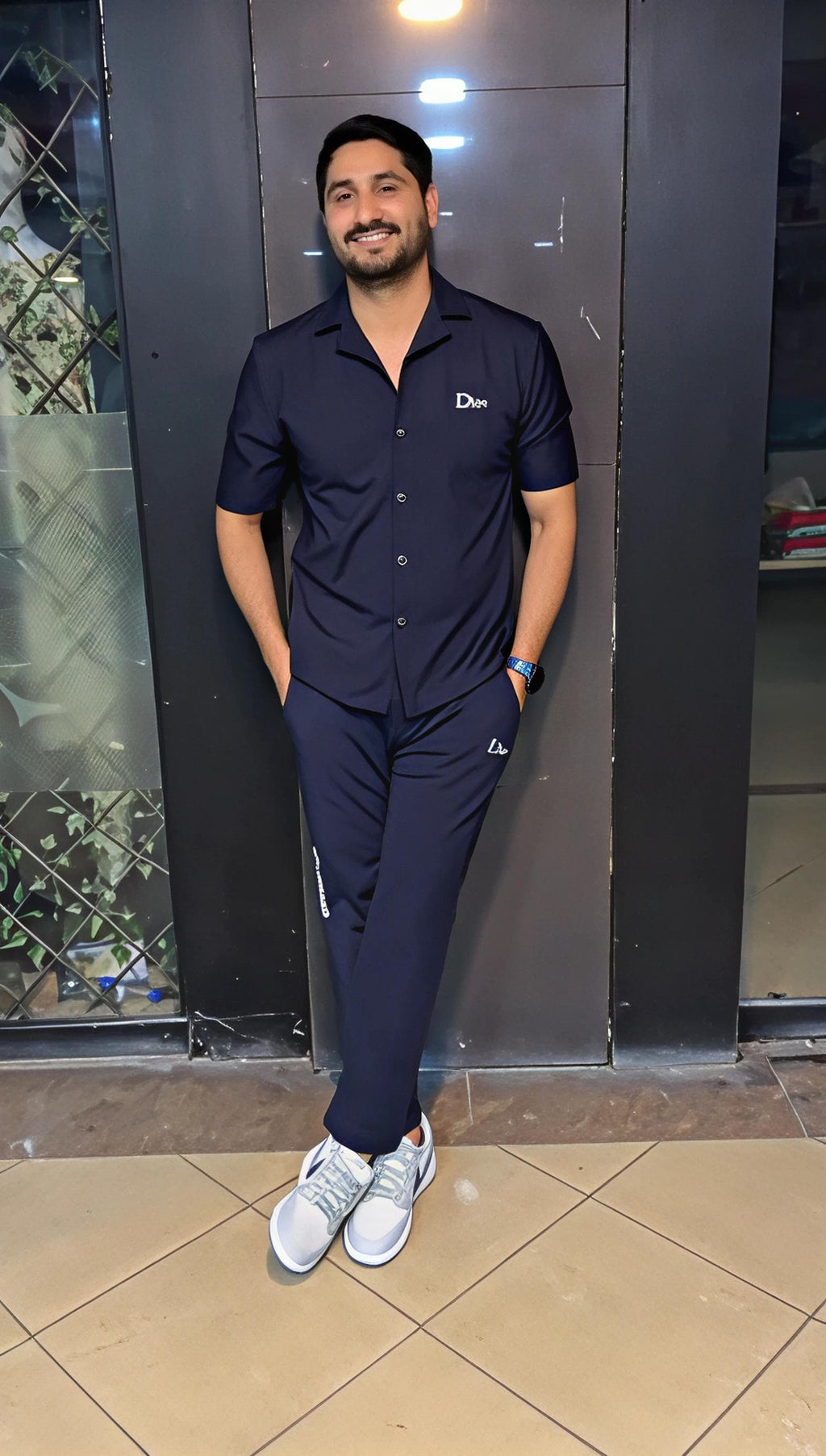 Q-01 Button-Down Chill Set – Classic Vibe