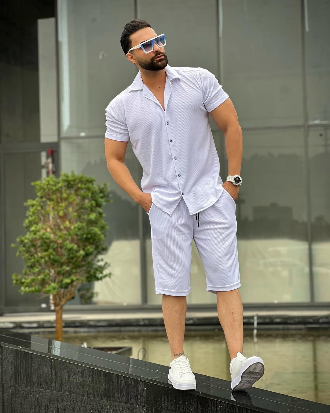 Q-53 Tshirt & Shorts Set