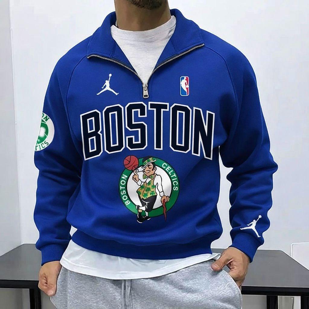 Boston Celtics Classic Green Sweatshirt-(S4)