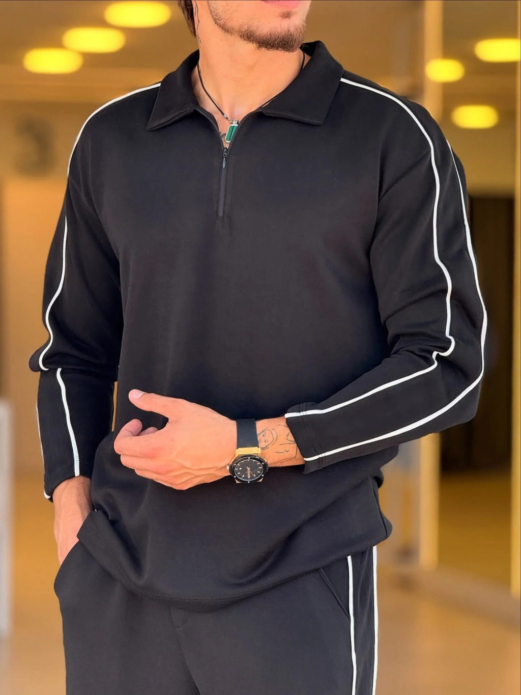LI-67 NEW WINTER ZIPPER TRACKSUIT