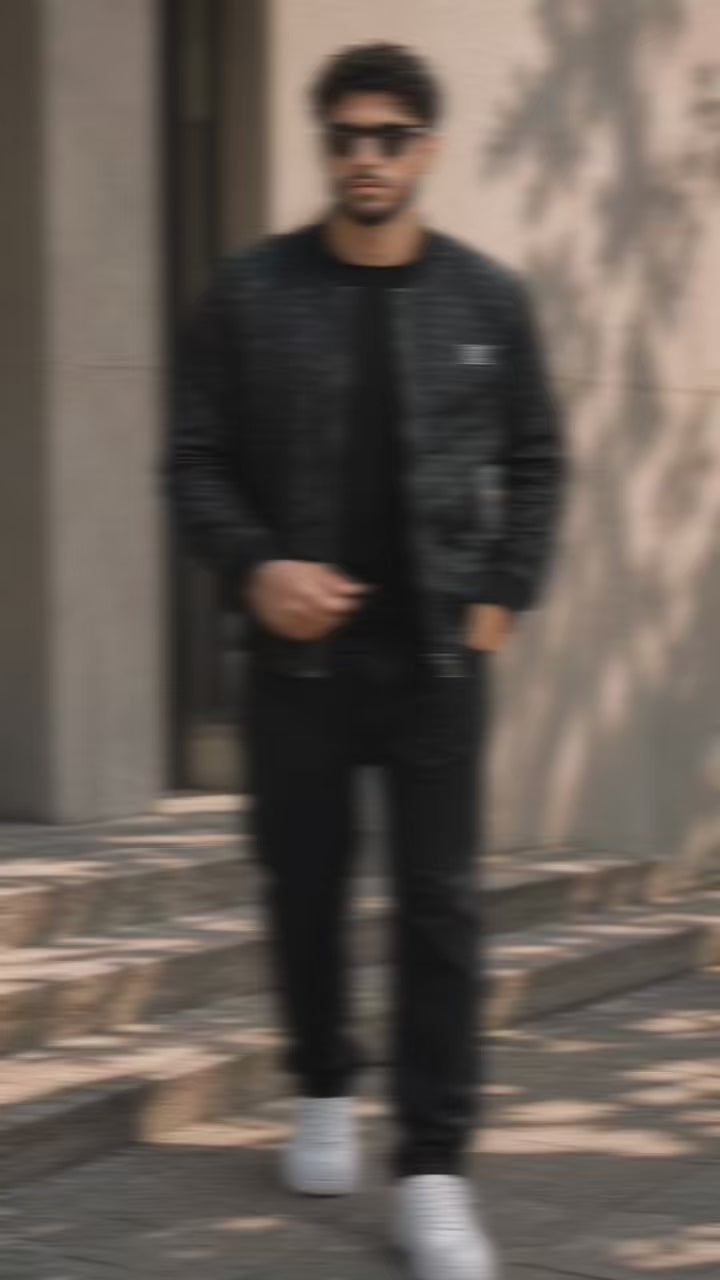 (CJ-35) Premium Monogrammed  Bomber Jacket
