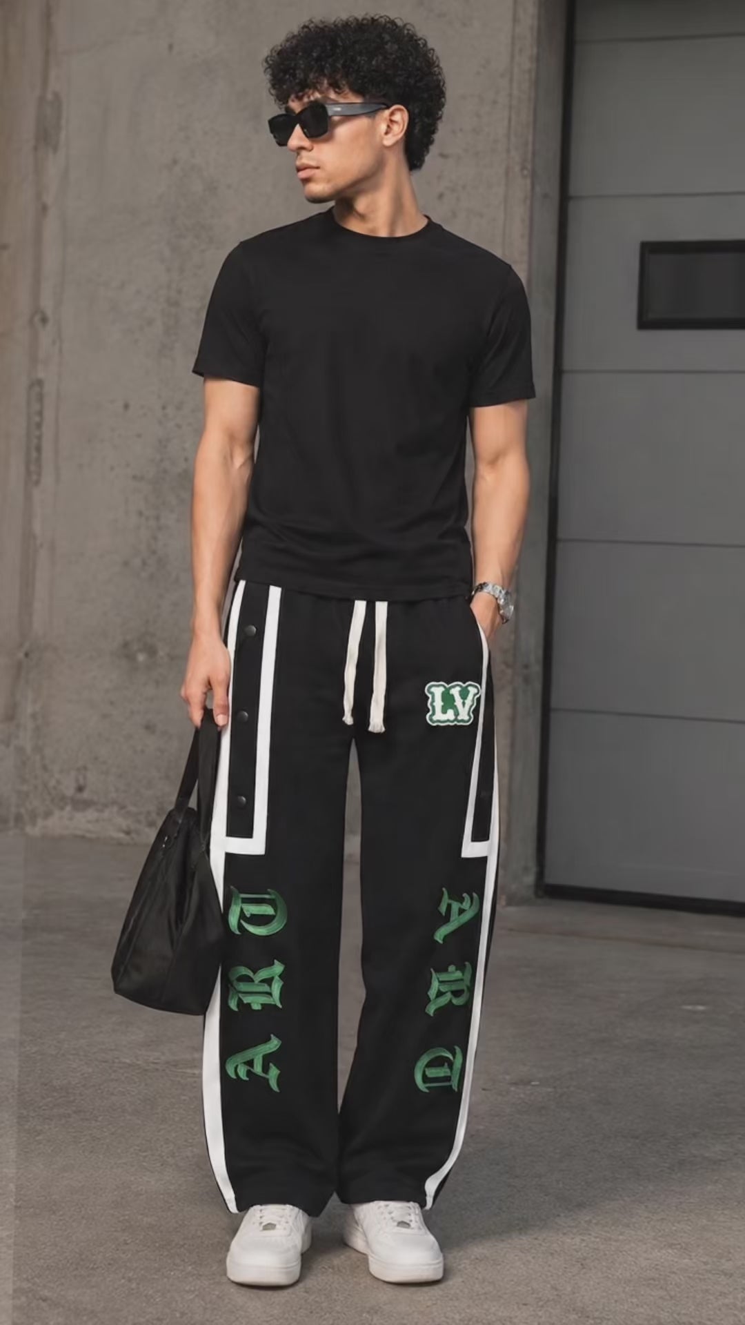 BT-004 |  AARA Signature Black Track Pants