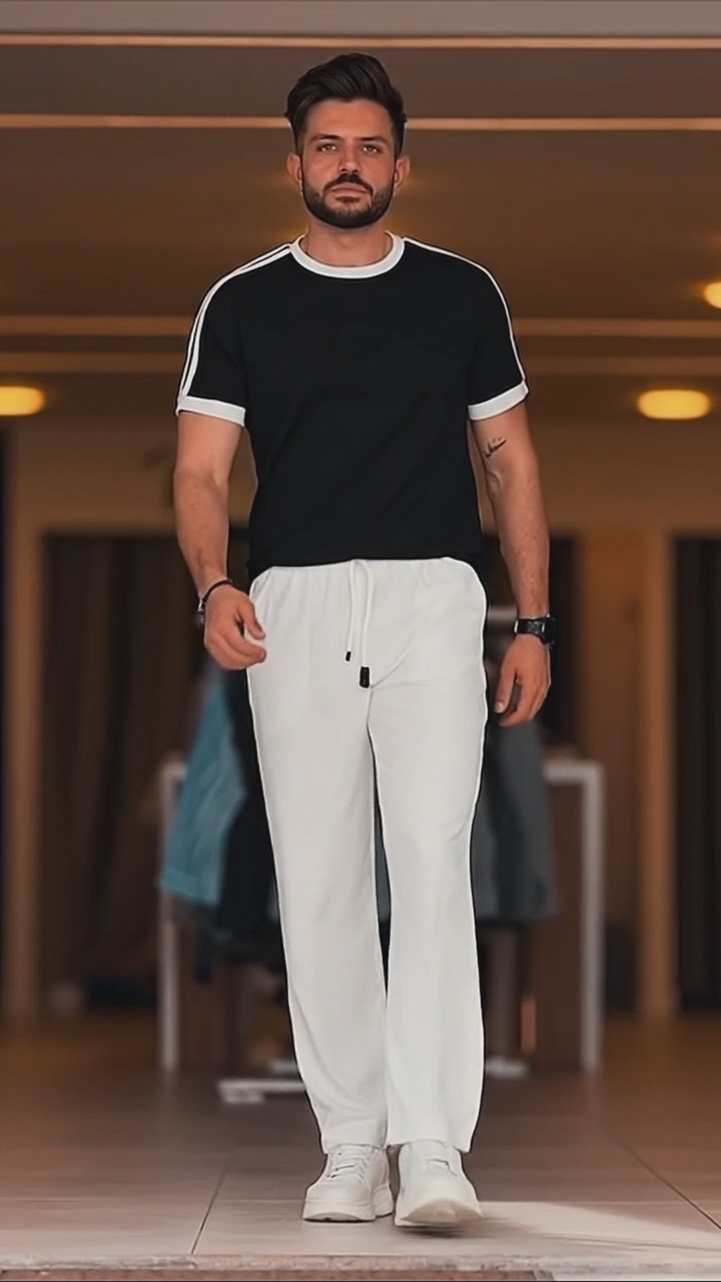 Dry Fit 2 Pcs Style Tracksuit LI -53