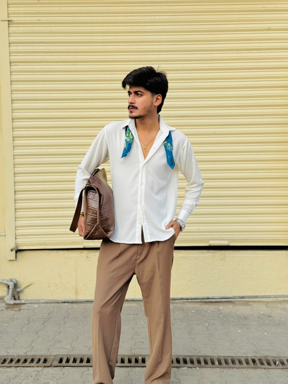 BS-WHT-001 | Premium White Essential Shirt